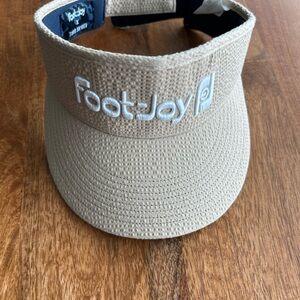 FootJoy xTodd Snider Beige Golf Visor